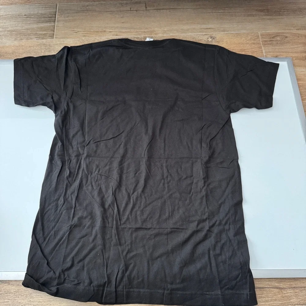 Tultex Coach Graphic T Shirt Black Short Sleeve Crew Neck Size Medium - Picture 9 of 12